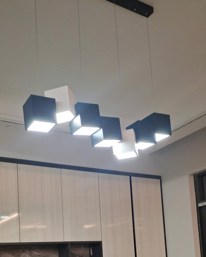 Diff Cube Linear Pendant Light-DF2013