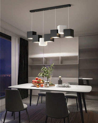 Diff Cube Linear Pendant Light-DF2013