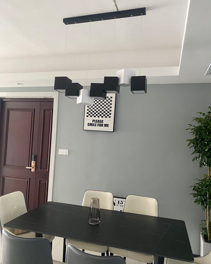 Diff Cube Linear Pendant Light-DF2013