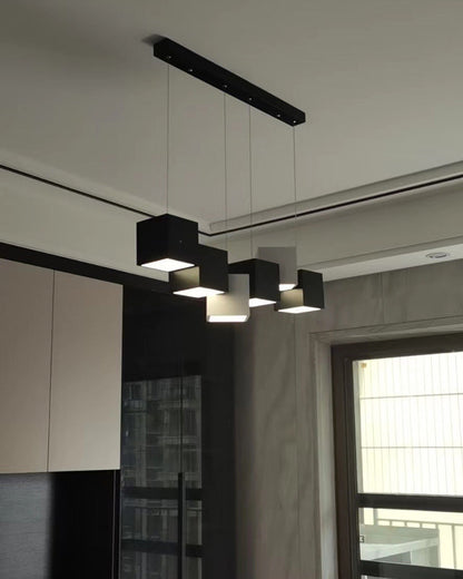 Diff Cube Linear Pendant Light-DF2013
