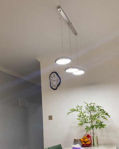 Diff 3 Light Disc Pendant Light-DF2015