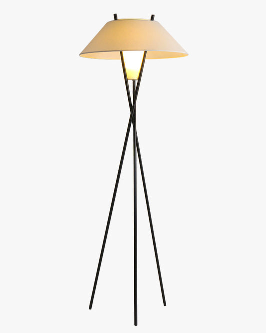 Diff Japandi Cone Tripod Floor Lamp-DF7019