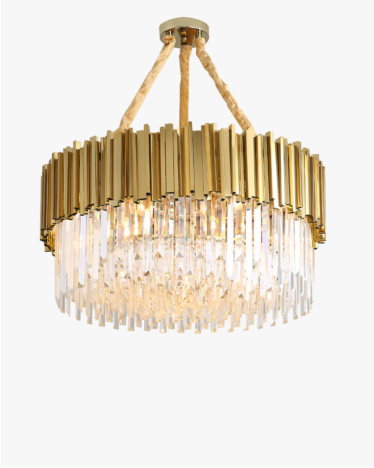 Diff  Prism Crystal Tiered Chandelier-DF2185