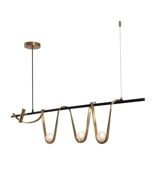 Diff Sculptural Linear Pendant Light-DF2117
