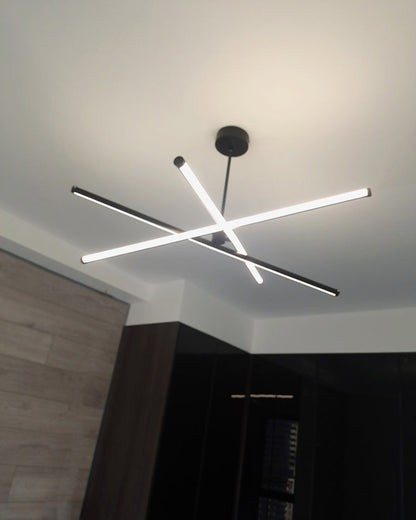Diff 3 Light Rods LED Chandelier-DF2024