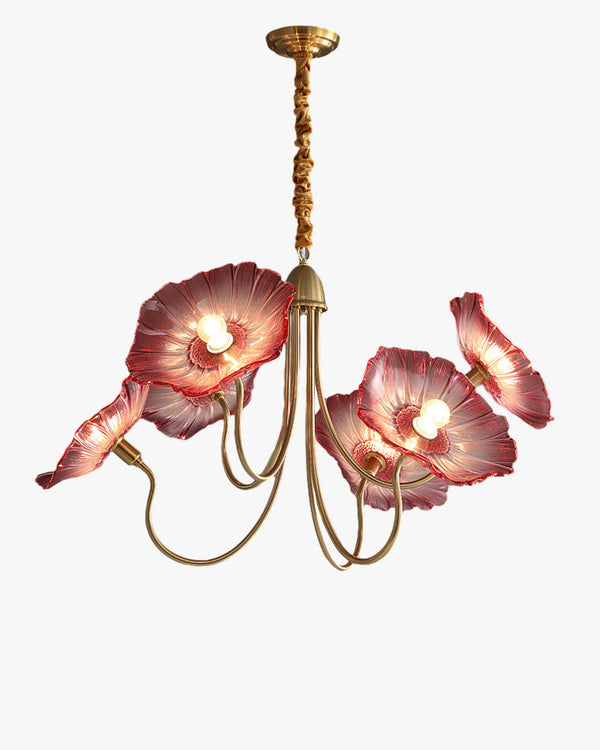 Diff Lotus Flower Arm Chandelier-DF2025