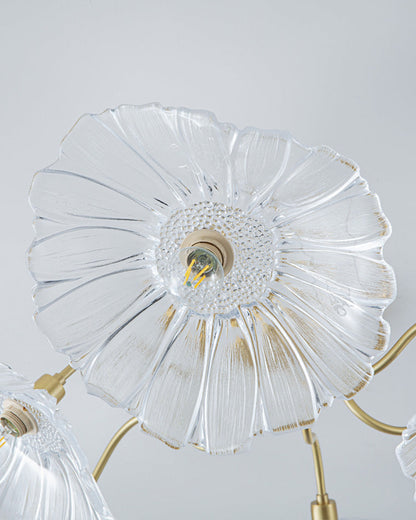 Diff Lotus Leaf Flower Flush Mount Ceiling Light-DF1026