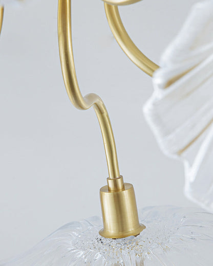 Diff Lotus Leaf Flower Flush Mount Ceiling Light-DF1026