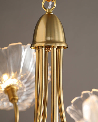 Diff Lotus Flower Arm Chandelier-DF2025