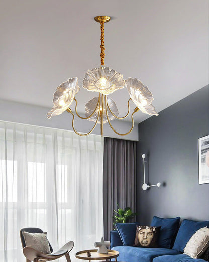 Diff Lotus Flower Arm Chandelier-DF2025