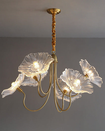 Diff Lotus Flower Arm Chandelier-DF2025