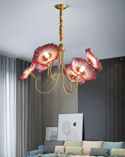 Diff Lotus Flower Arm Chandelier-DF2025