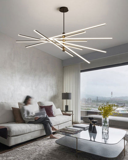 Diff Adjustable Linear Led Chandelier-DF2026