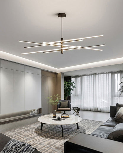 Diff Adjustable Linear Led Chandelier-DF2026