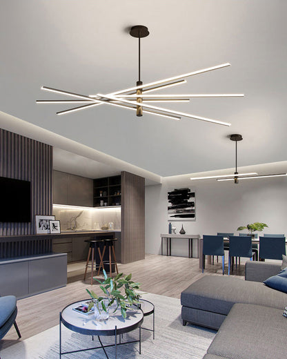 Diff Adjustable Linear Led Chandelier-DF2026