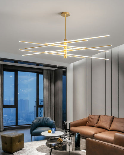 Diff Adjustable Linear Led Chandelier-DF2026