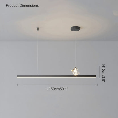 Diff Linear Pendant Light-DF2027
