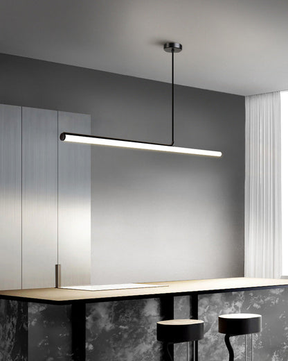 Diff Off Center Tube Linear Pendant Light-DF2029