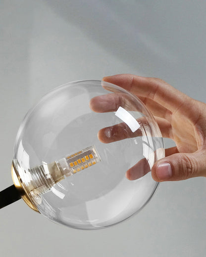 Diff Linear Glass Bubble Chandelier-DF2040