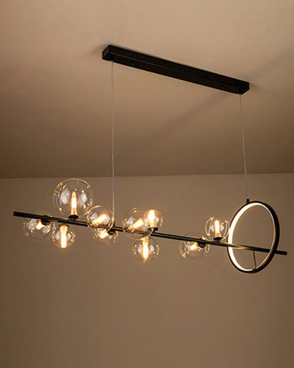 Diff Linear Glass Bubble Chandelier-DF2040