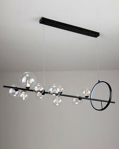 Diff Linear Glass Bubble Chandelier-DF2040