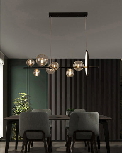 Diff Linear Glass Bubble Chandelier-DF2040