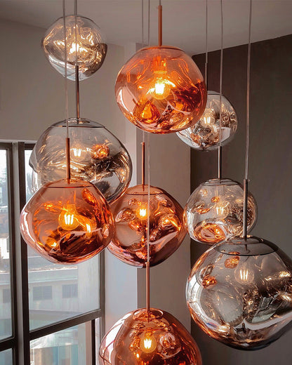 Diff Hanging Lava Melt Pendant Lamp-DF2043