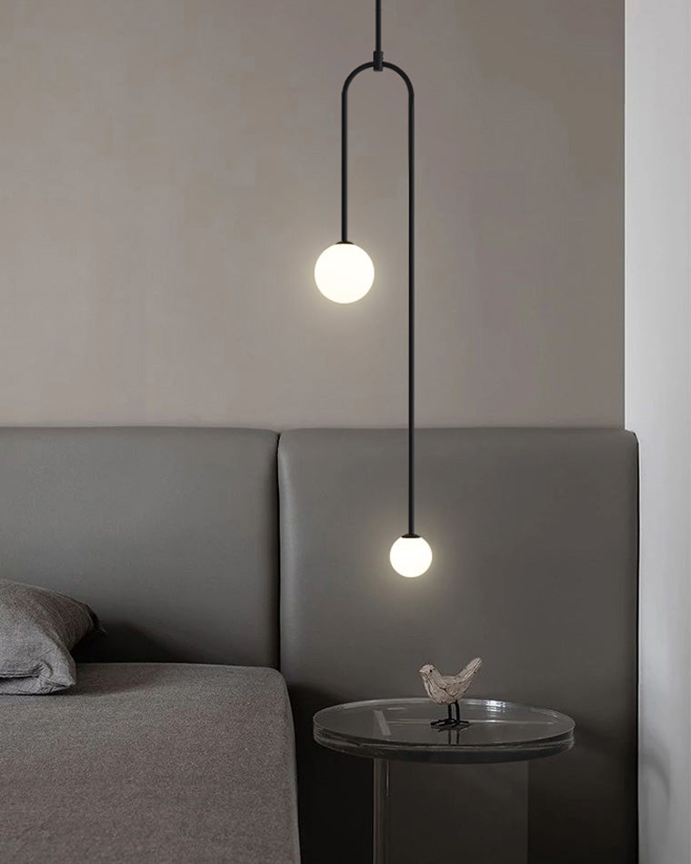 Diff 2-Globes Pendant Light-DF2045