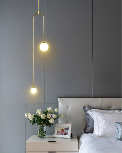 Diff 2-Globes Pendant Light-DF2045