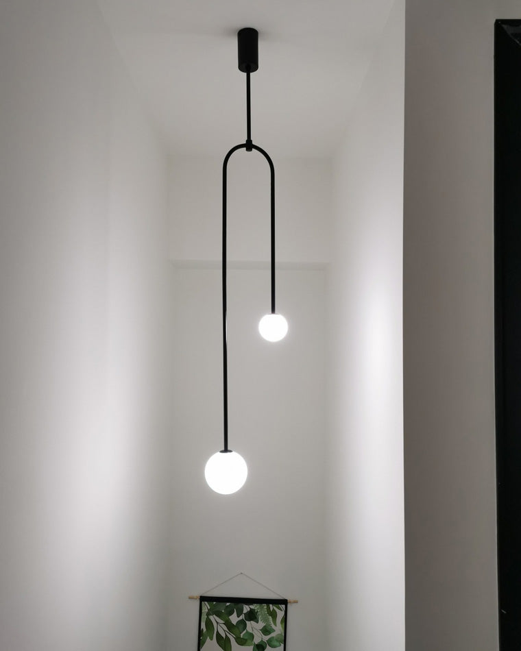 Diff 2-Globes Pendant Light-DF2045