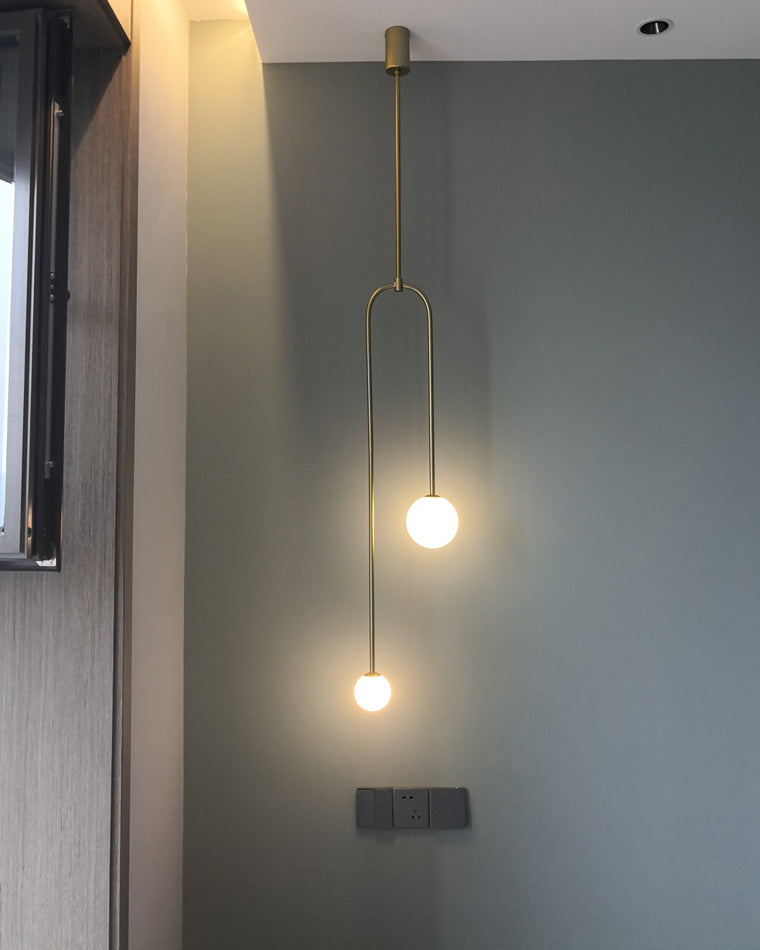 Diff 2-Globes Pendant Light-DF2045