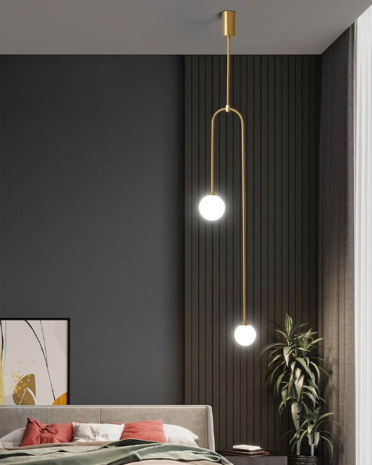 Diff 2-Globes Pendant Light-DF2045