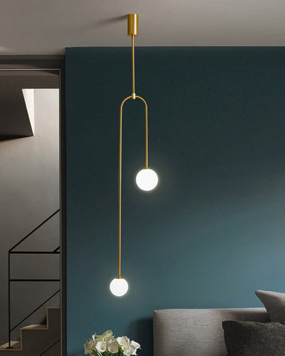 Diff 2-Globes Pendant Light-DF2045