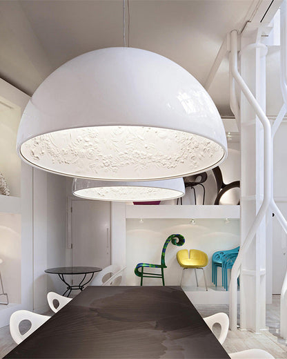 Diff Embossed Dome Pendant Light-DF2047