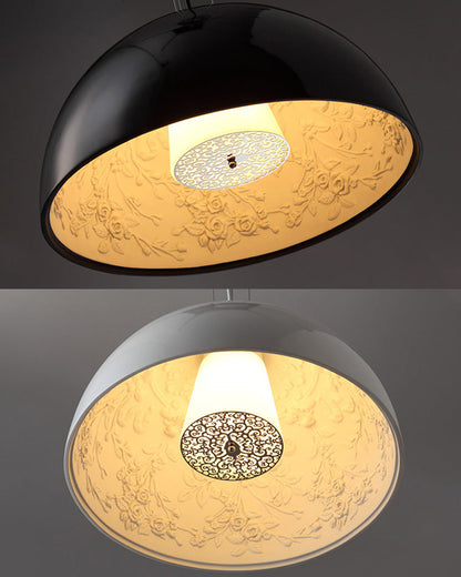 Diff Embossed Dome Pendant Light-DF2047