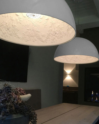 Diff Embossed Dome Pendant Light-DF2047
