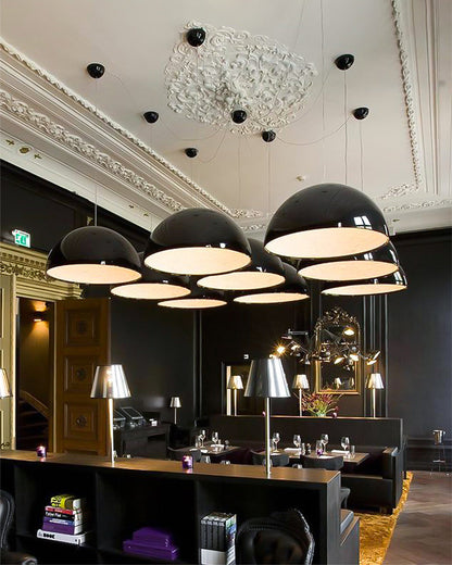 Diff Embossed Dome Pendant Light-DF2047
