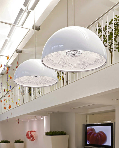 Diff Embossed Dome Pendant Light-DF2047