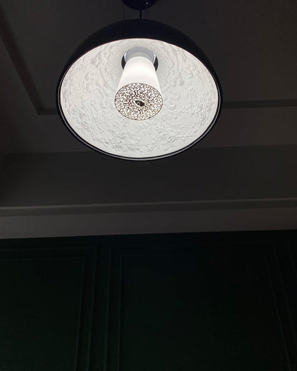 Diff Embossed Dome Pendant Light-DF2047