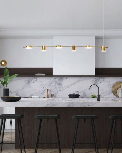 Diff 6 Light Linear Chandelier-DF2048