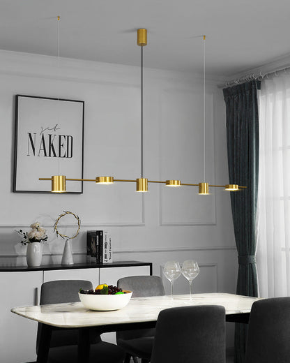 Diff 6 Light Linear Chandelier-DF2048