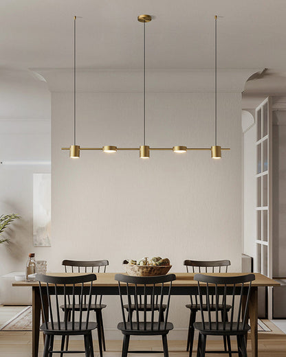 Diff 6 Light Linear Chandelier-DF2048