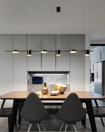 Diff 6 Light Linear Chandelier-DF2048