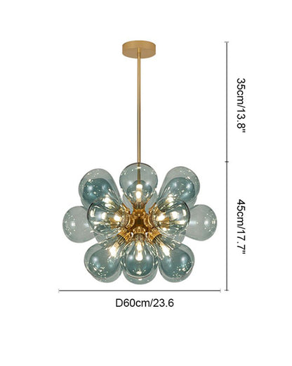 Diff 18 Bubbles Glass Chandelier-DF2051