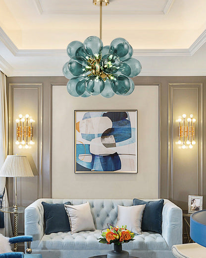 Diff 18 Bubbles Glass Chandelier-DF2051