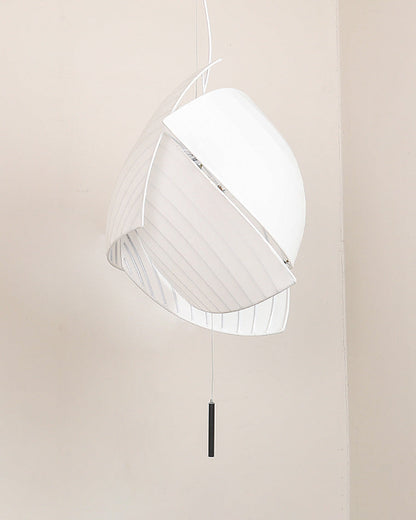 Diff Asymmetrical Rice Paper Pendant Light-DF2056