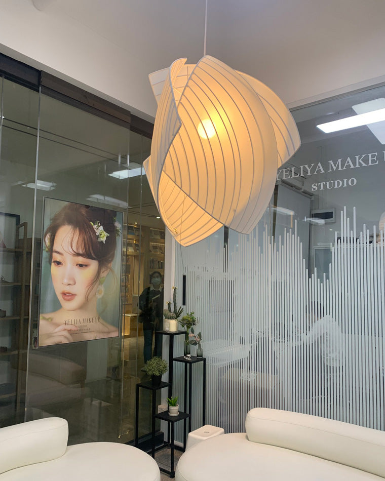 Diff Asymmetrical Rice Paper Pendant Light-DF2056