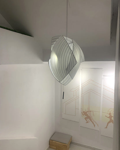 Diff Asymmetrical Rice Paper Pendant Light-DF2056