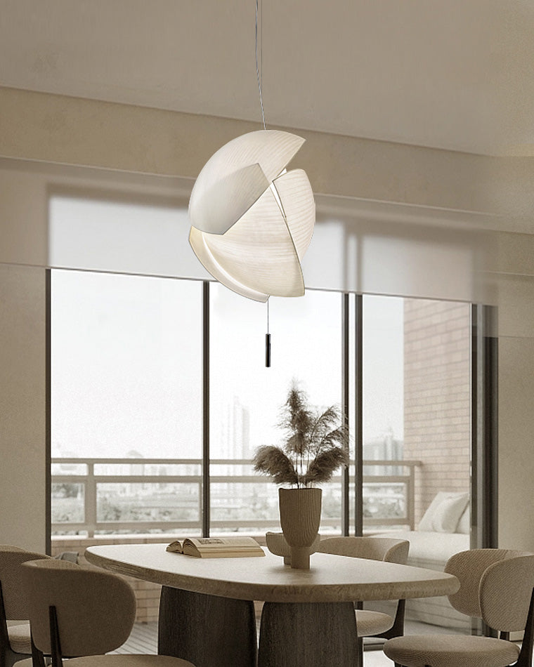 Diff Asymmetrical Rice Paper Pendant Light-DF2056