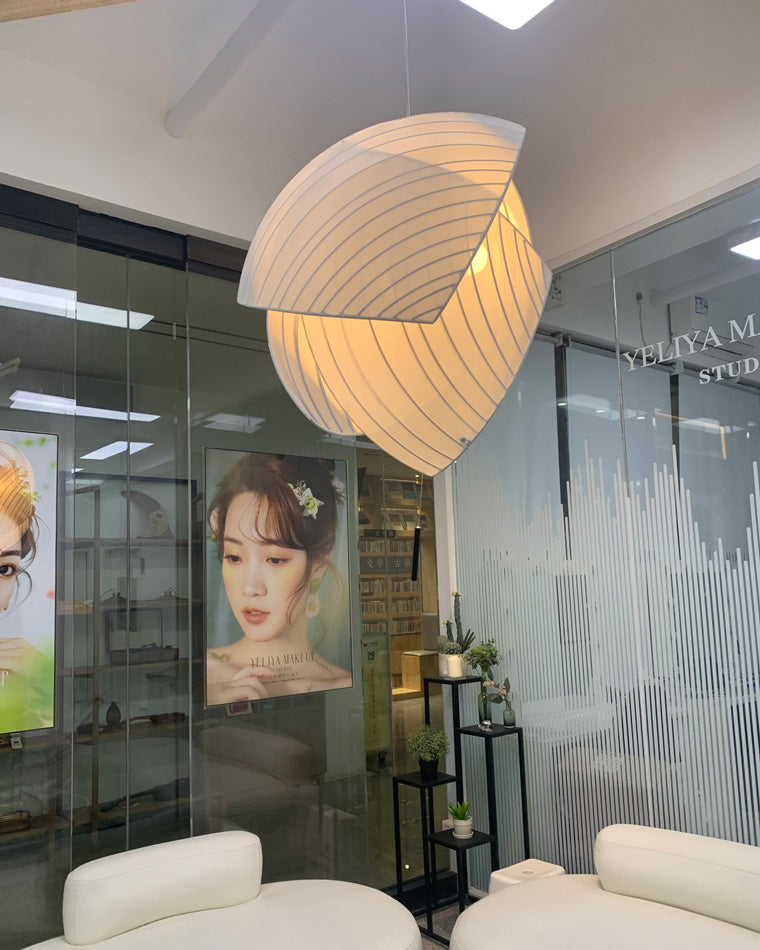 Diff Asymmetrical Rice Paper Pendant Light-DF2056